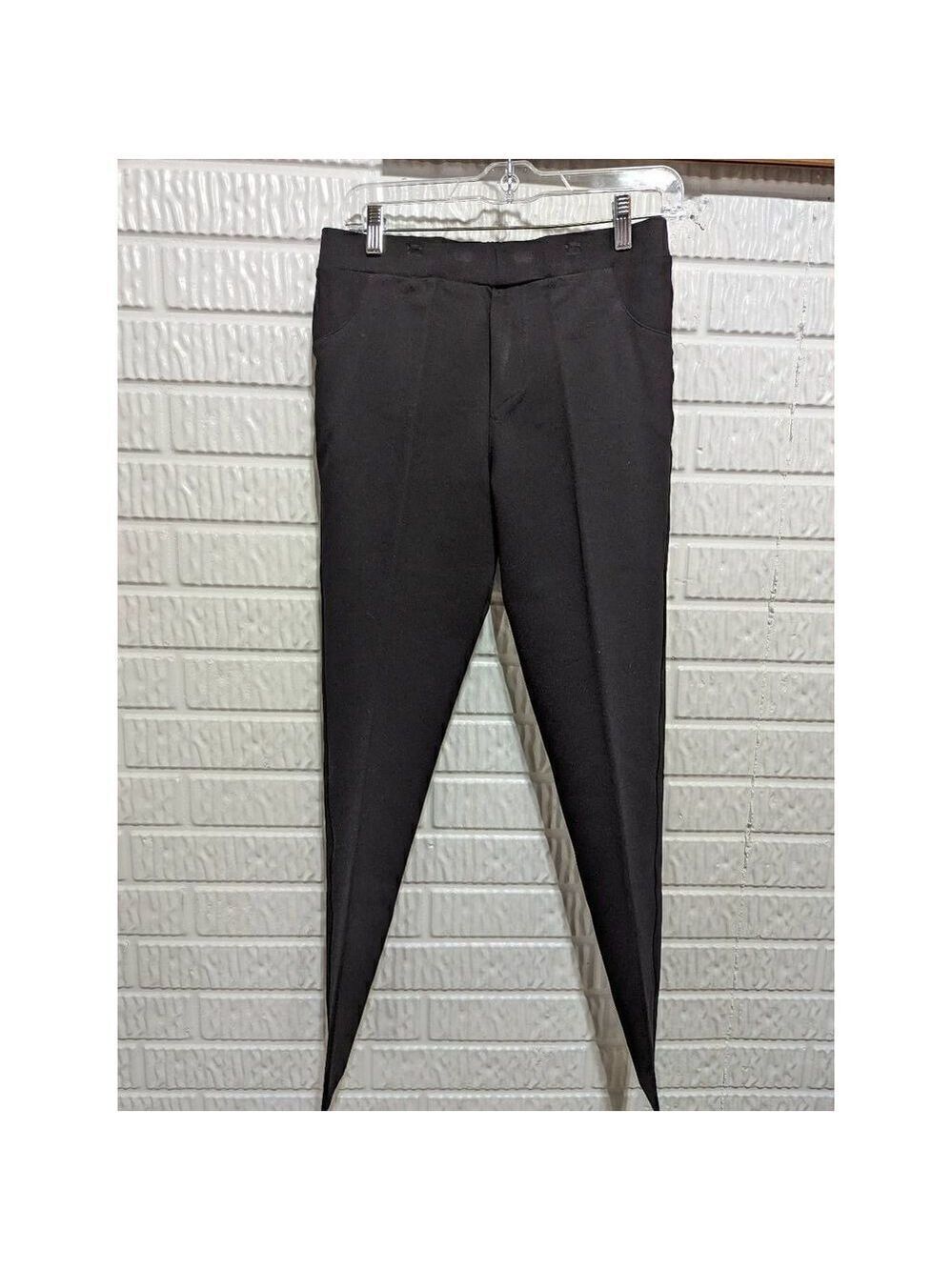 Planet by Lauren G Women's Black Fitted High Waist Scuba Knit Leggings Size 2